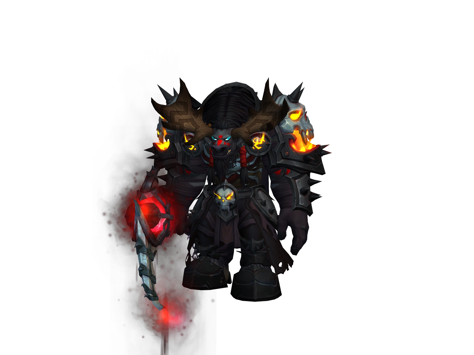 Scaryspookyx 3D character render