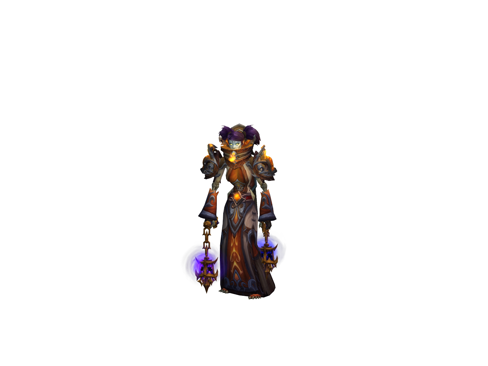 Fryja 3D character render