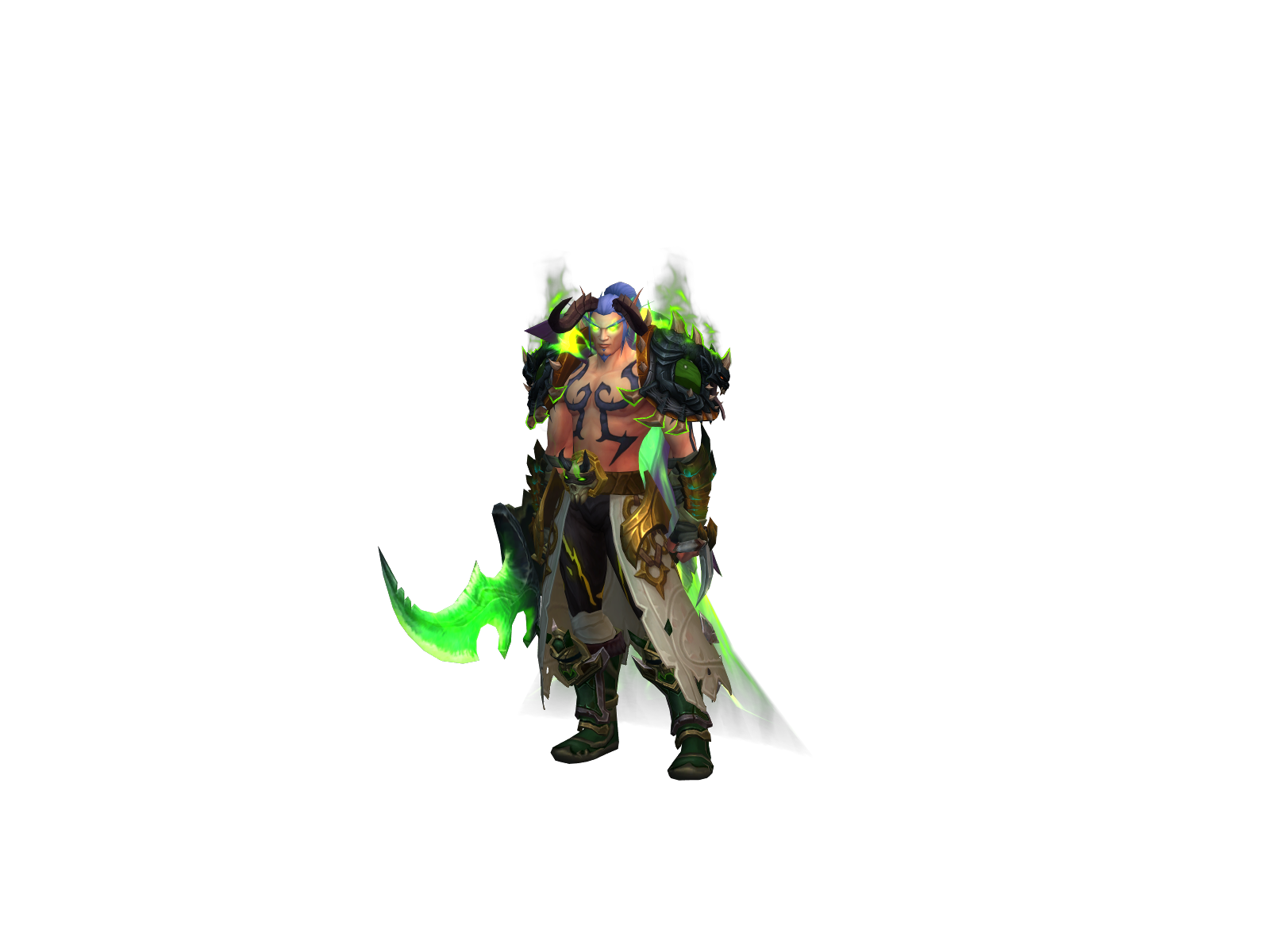 Blackmvp 3D character render