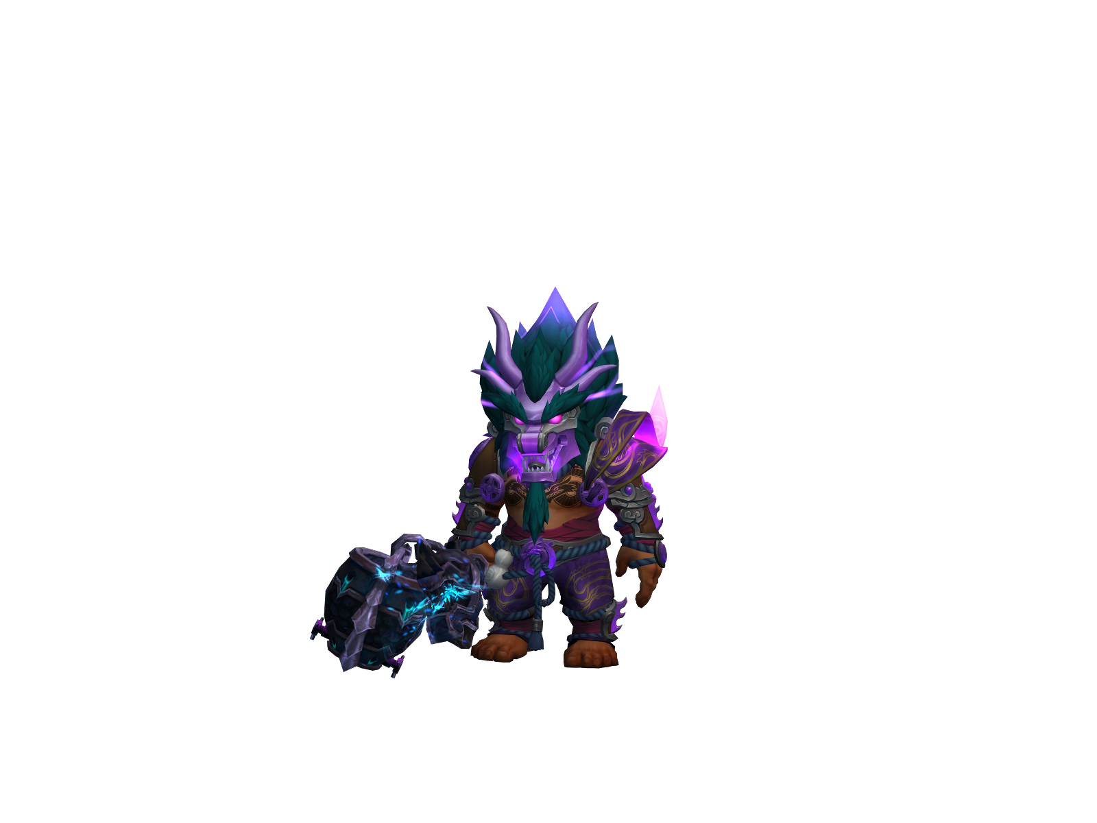 Flyingarmbar 3D character render