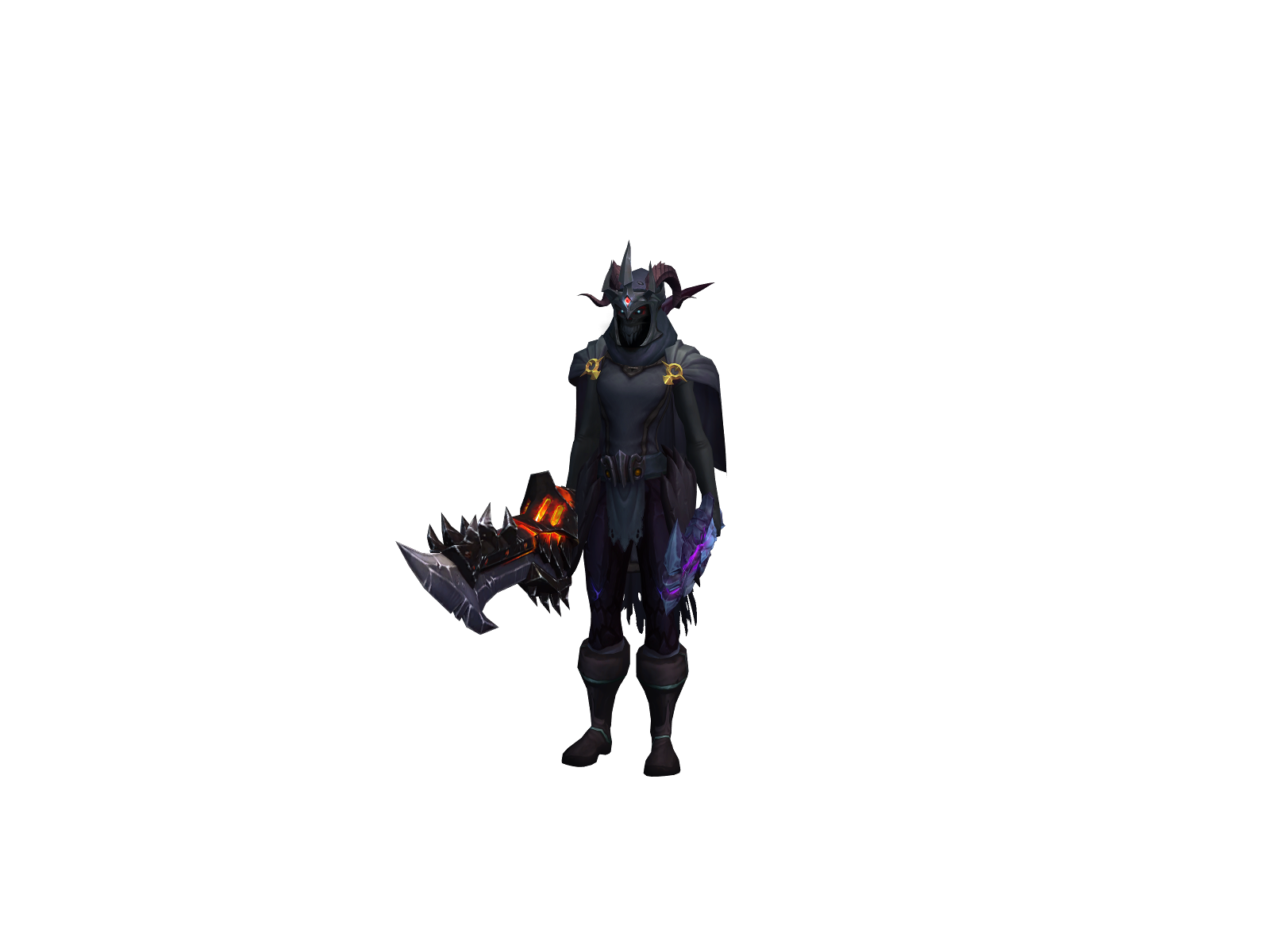 Wizblade 3D character render