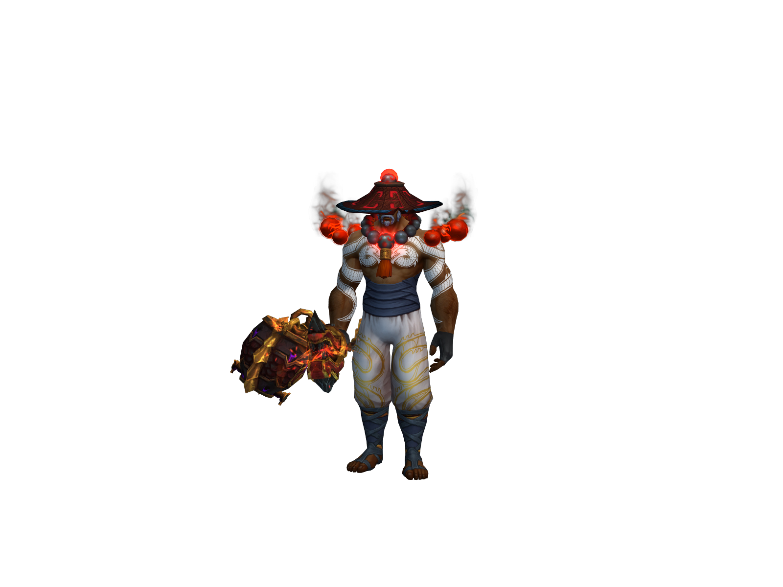 Tigerkungfu 3D character render