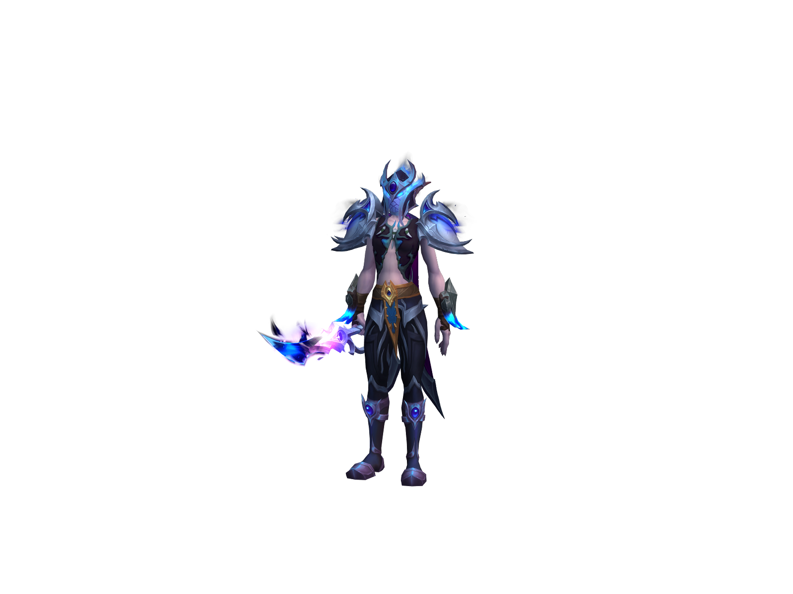 Halfdruid 3D character render