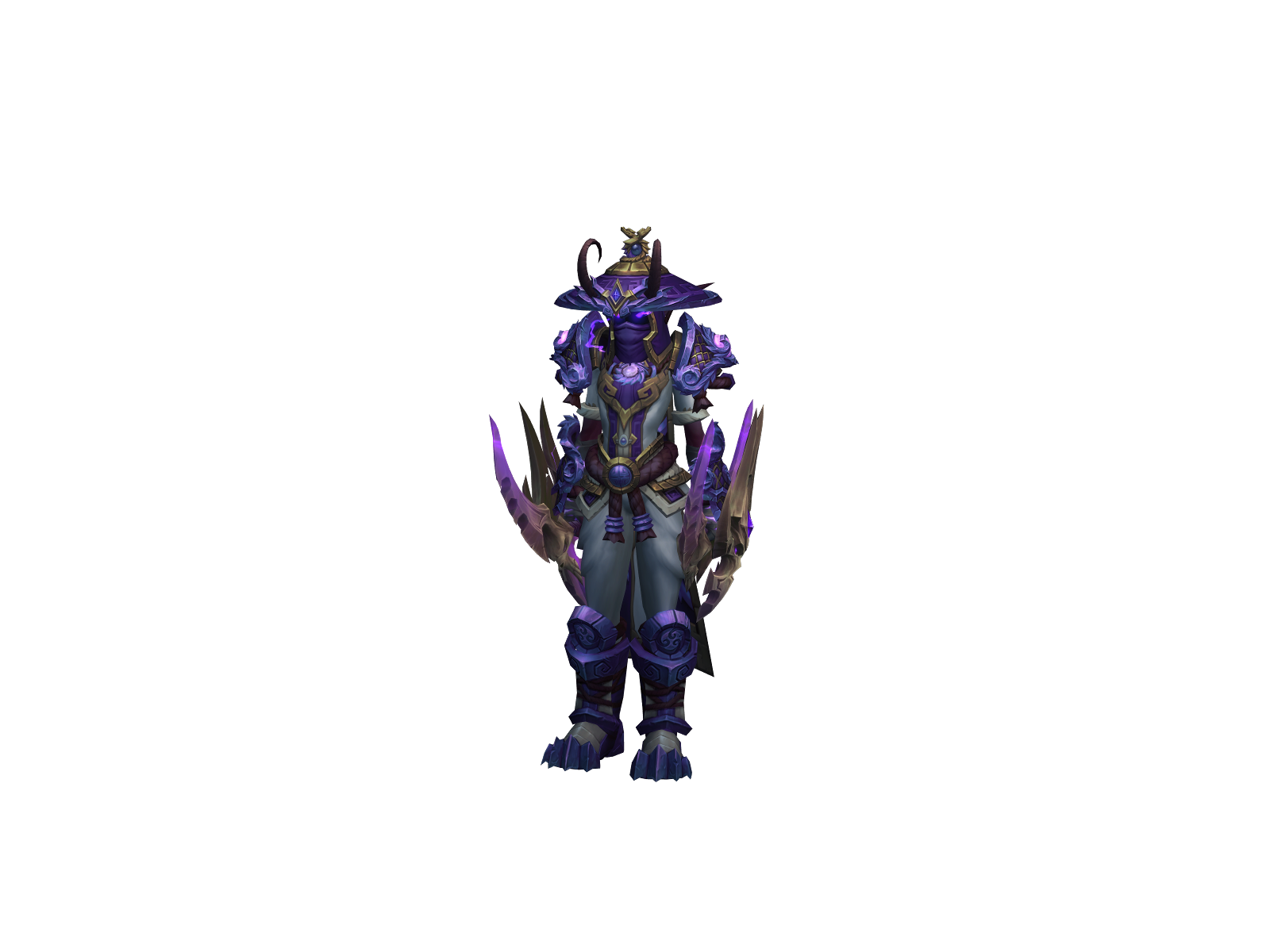 Fearrushin 3D character render