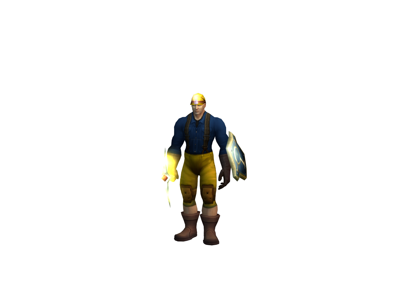 Cornliquor 3D character render