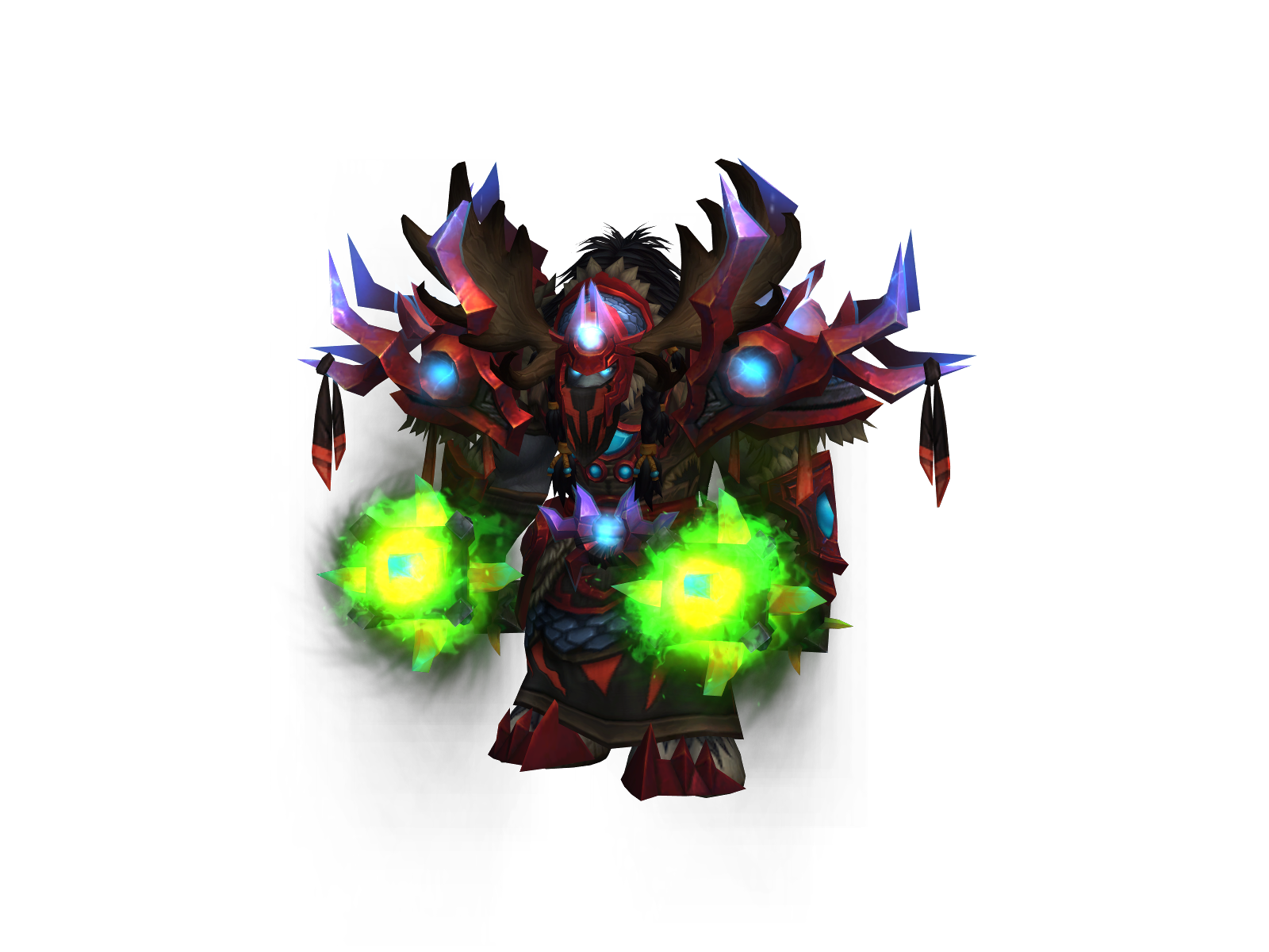 Clownpuncher 3D character render