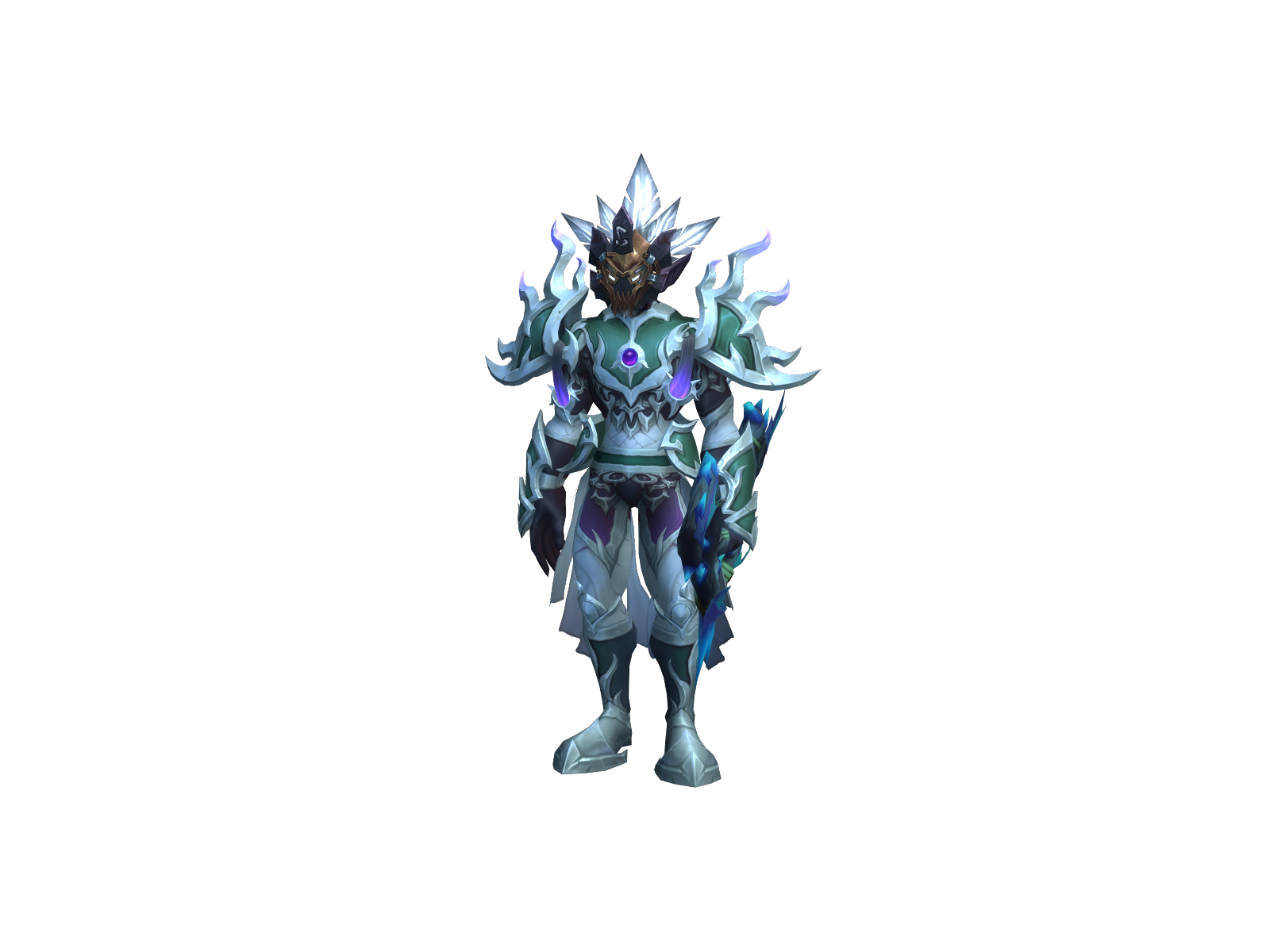 Reincur 3D character render