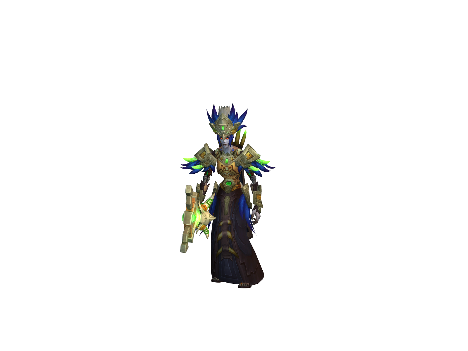 Chimeng 3D character render