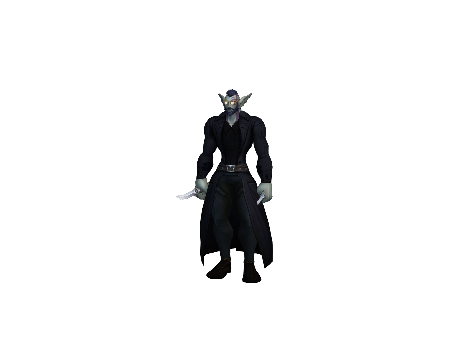 Kîl 3D character render
