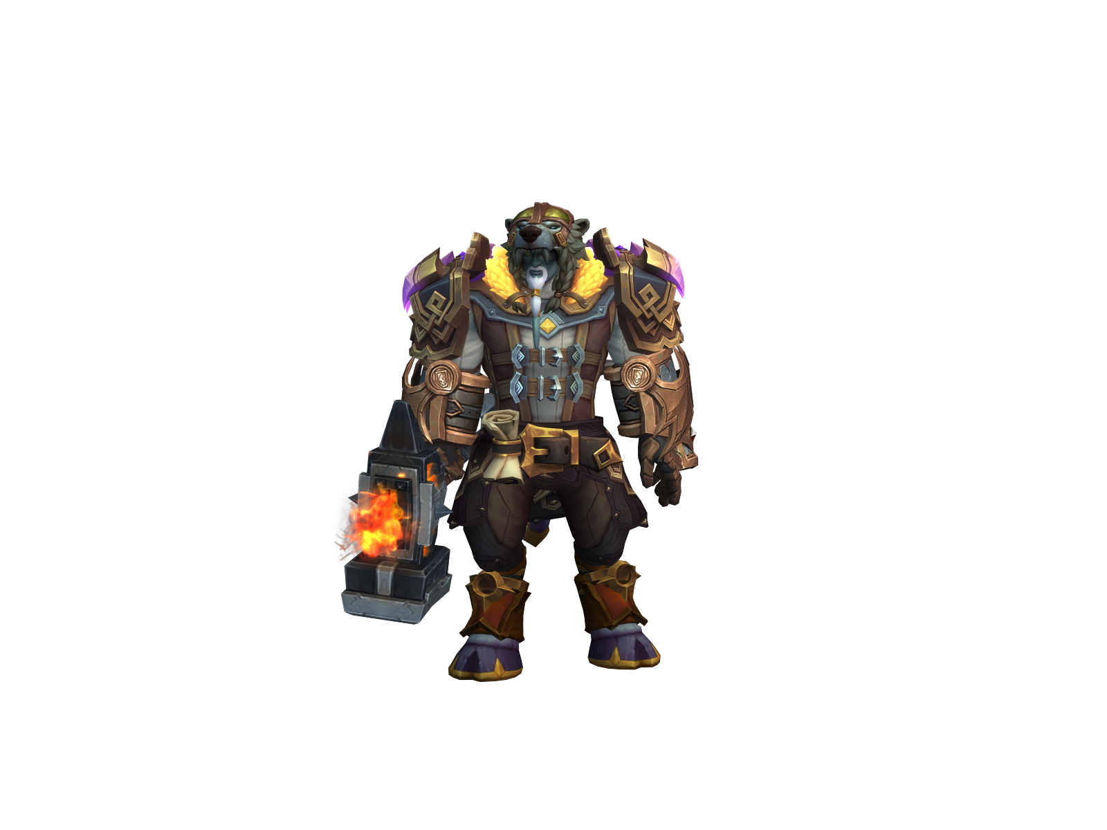 Askild 3D character render