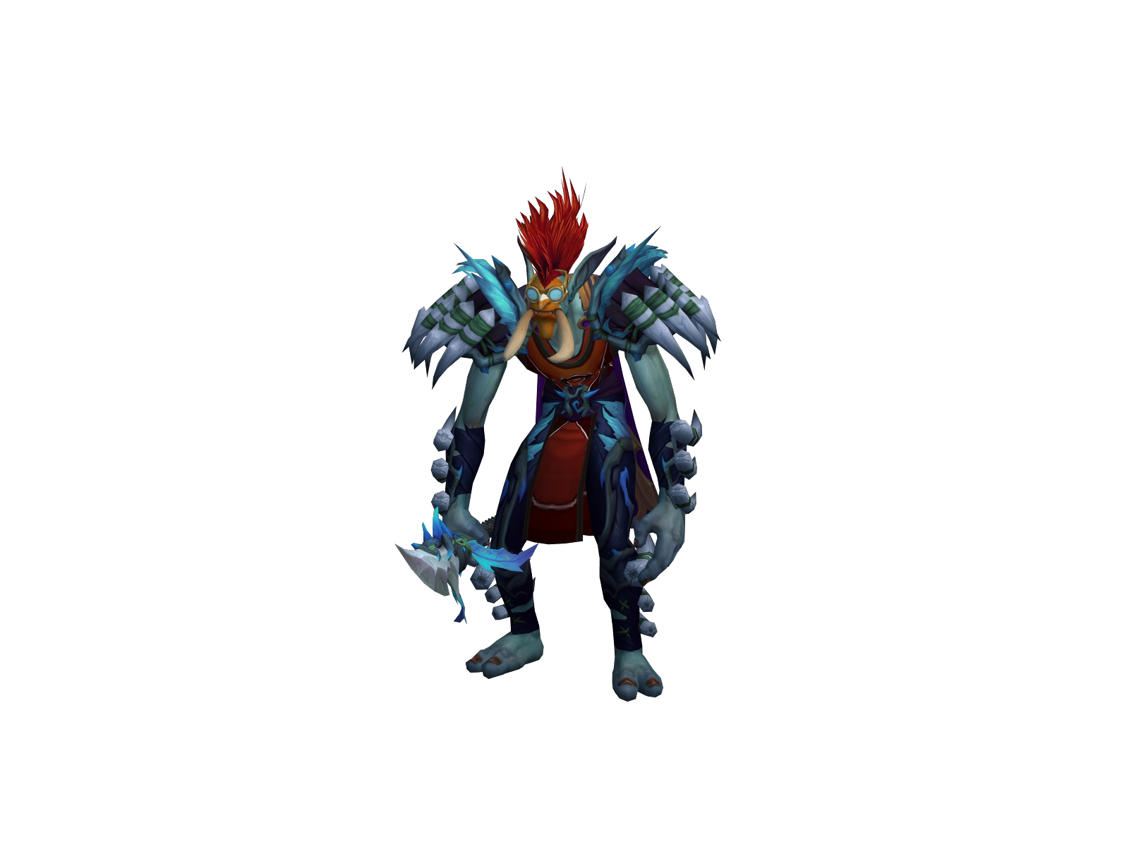 Beska 3D character render