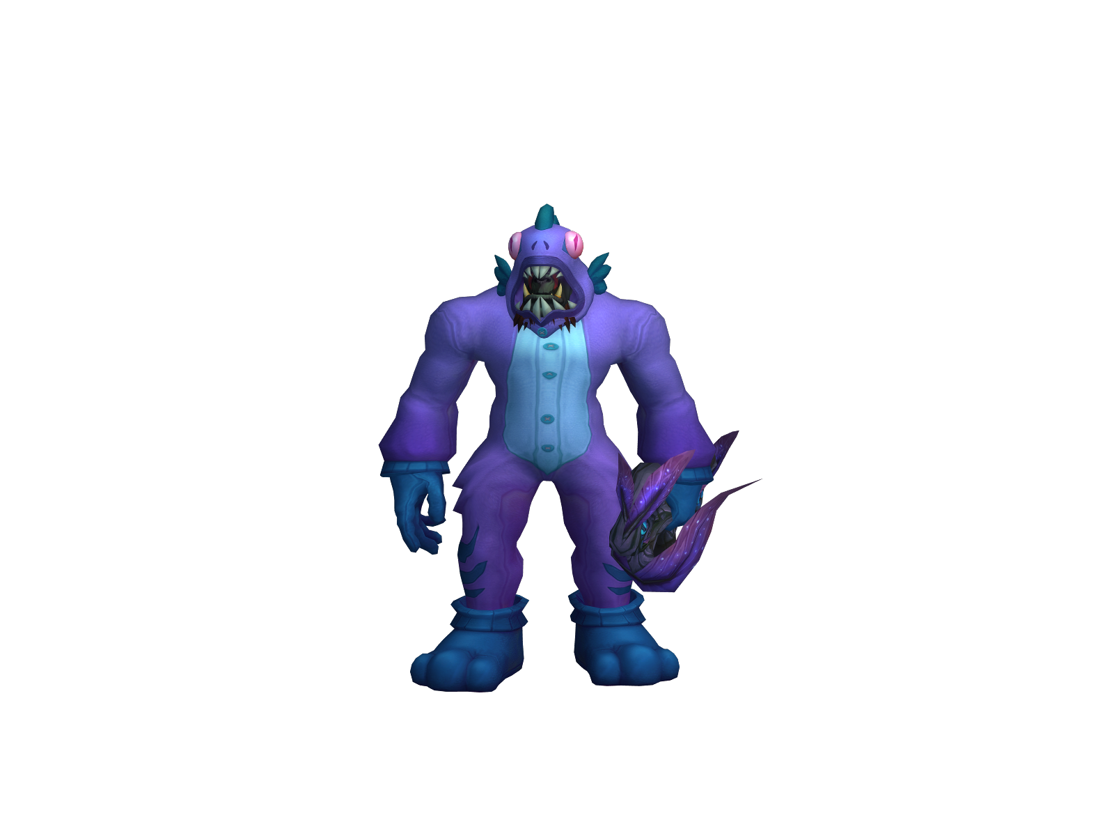 Ghroar 3D character render