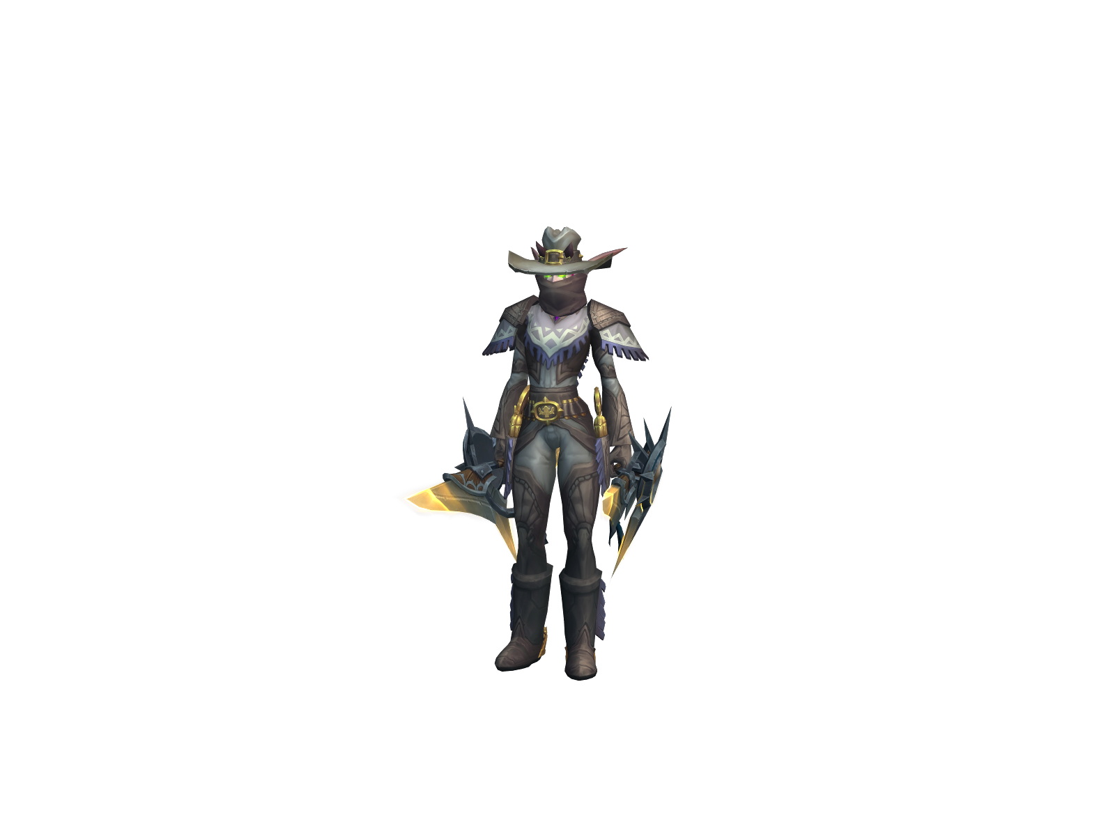 Hyacinthy 3D character render