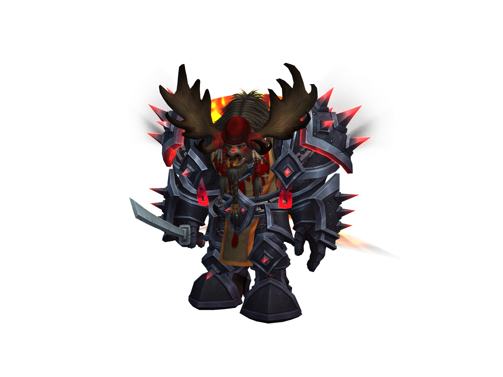 Wulfhighhoof 3D character render