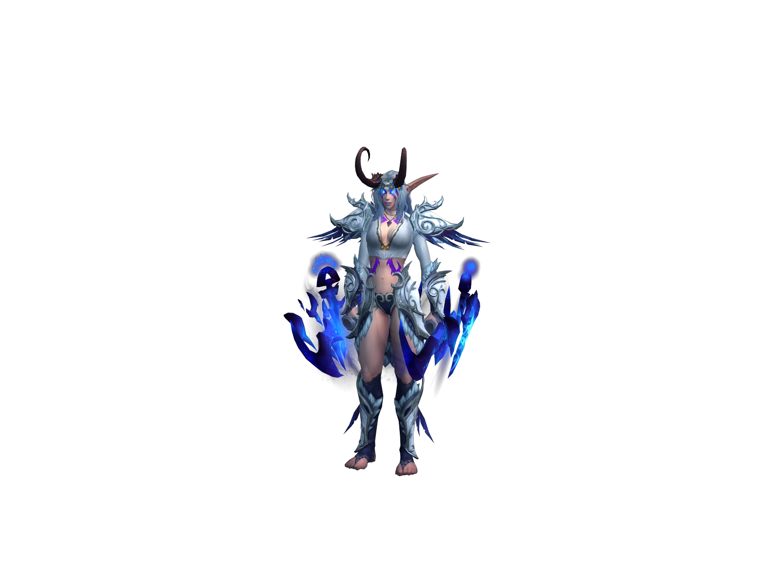 Throatmommy 3D character render