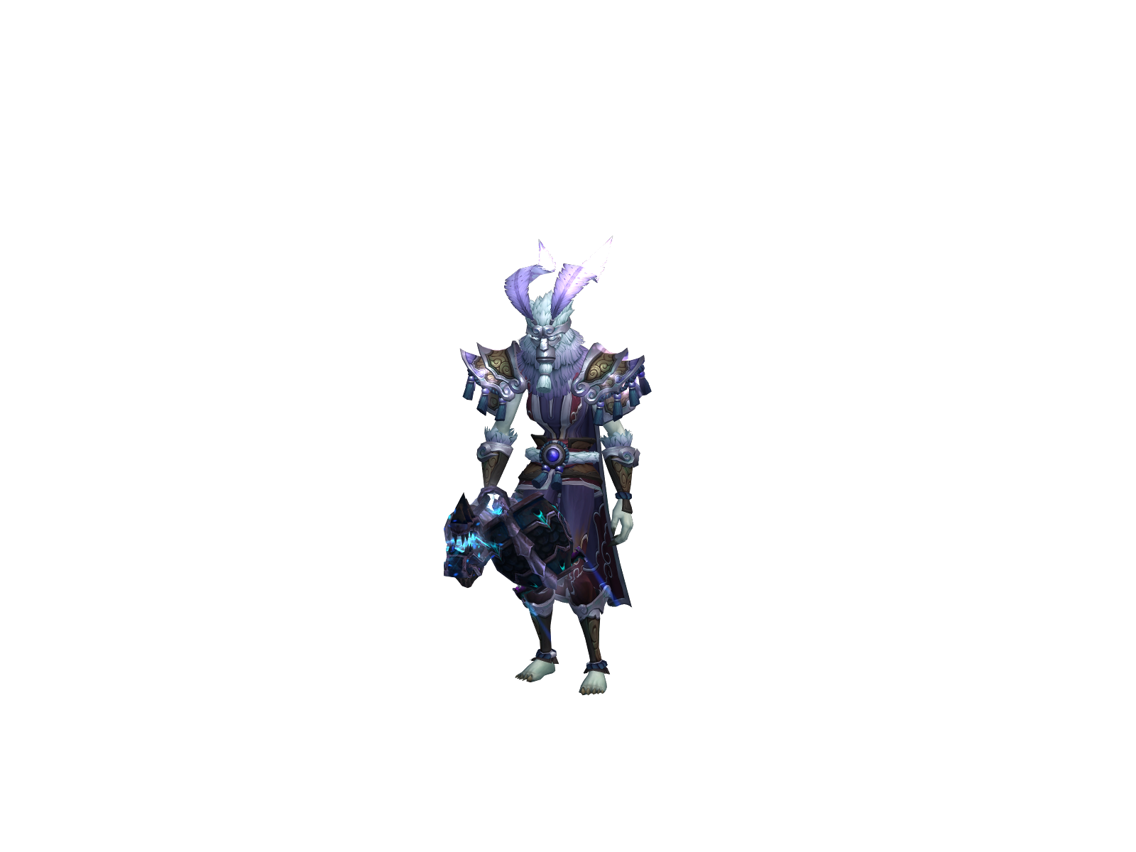 Gairie 3D character render