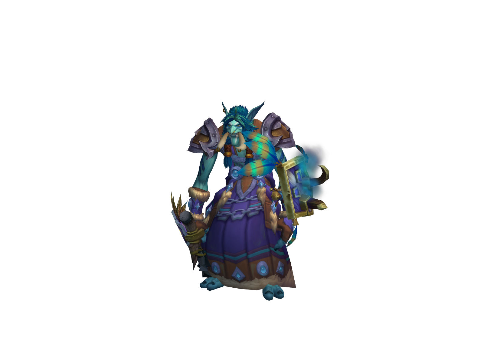 Dragzhu 3D character render