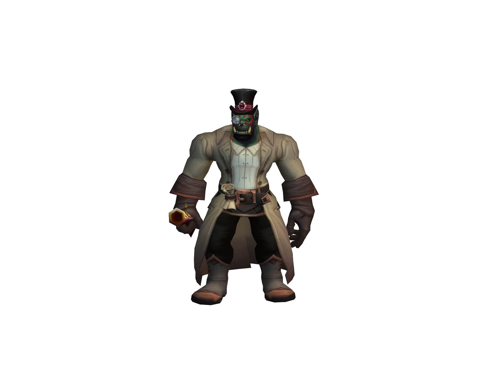 Phobro 3D character render