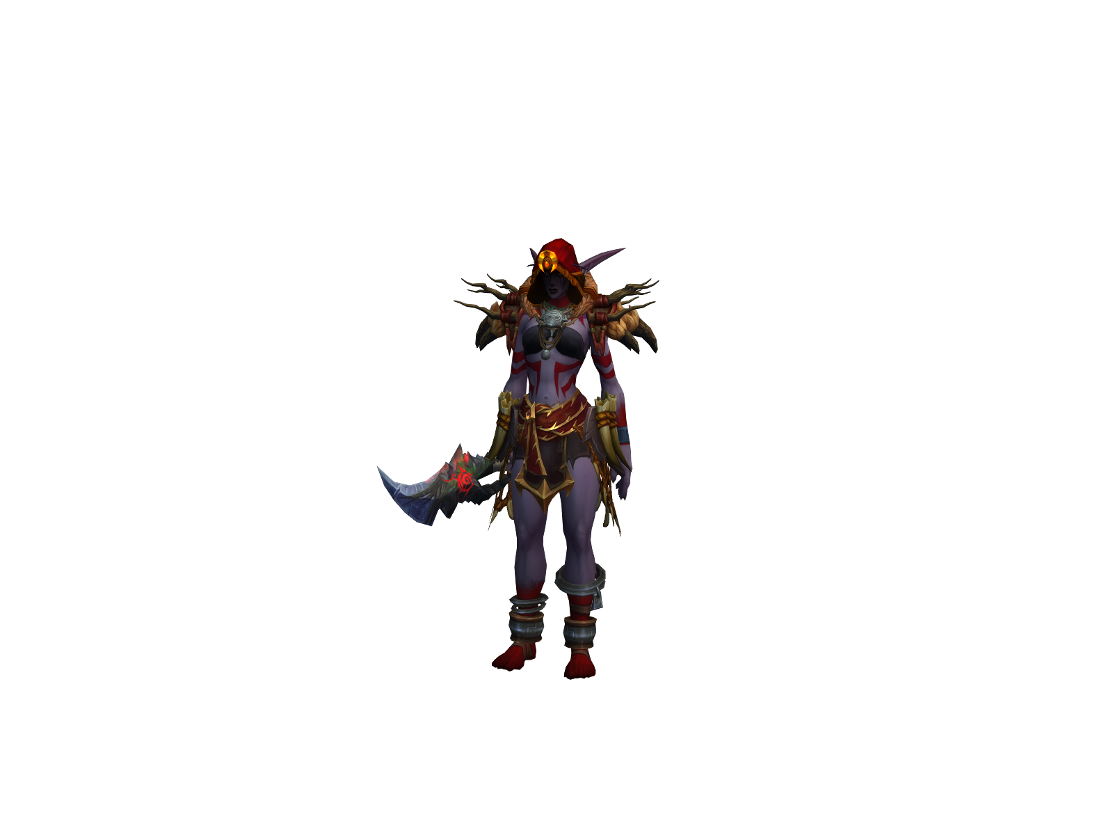 Chomponthis 3D character render