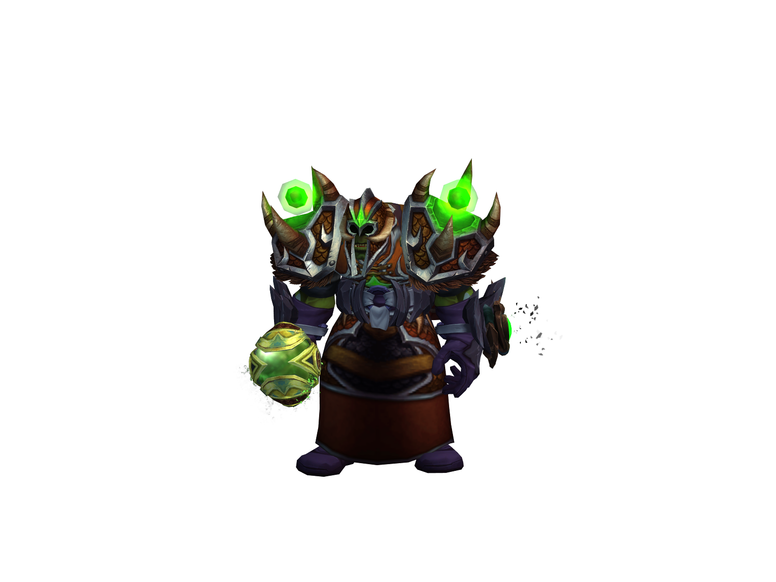 Electrocoq 3D character render