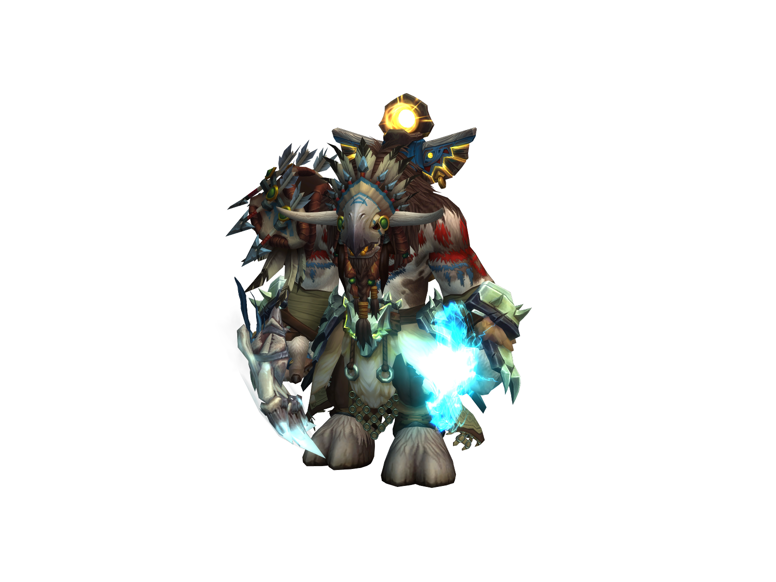 Geln 3D character render