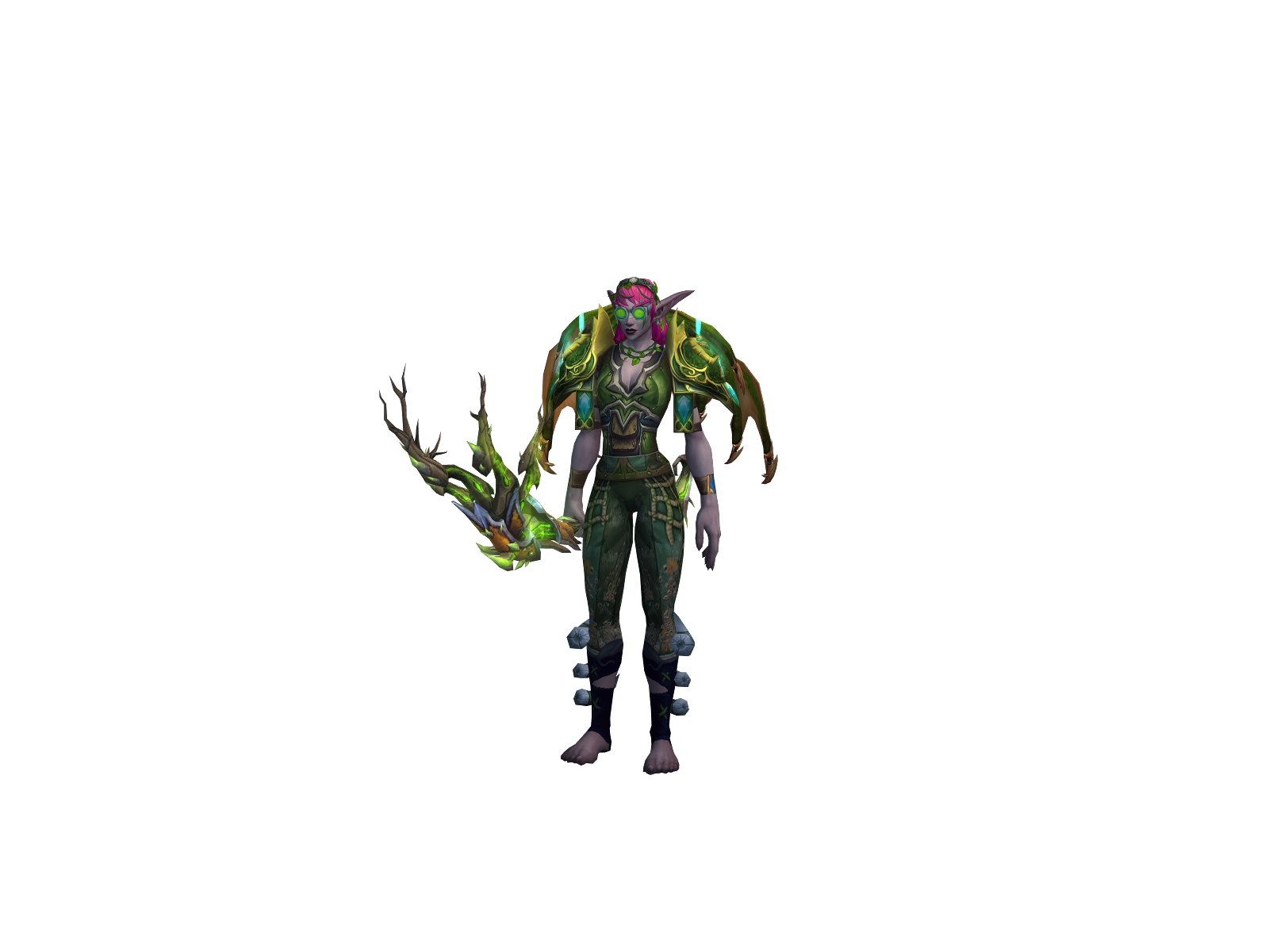 Sandriaa 3D character render
