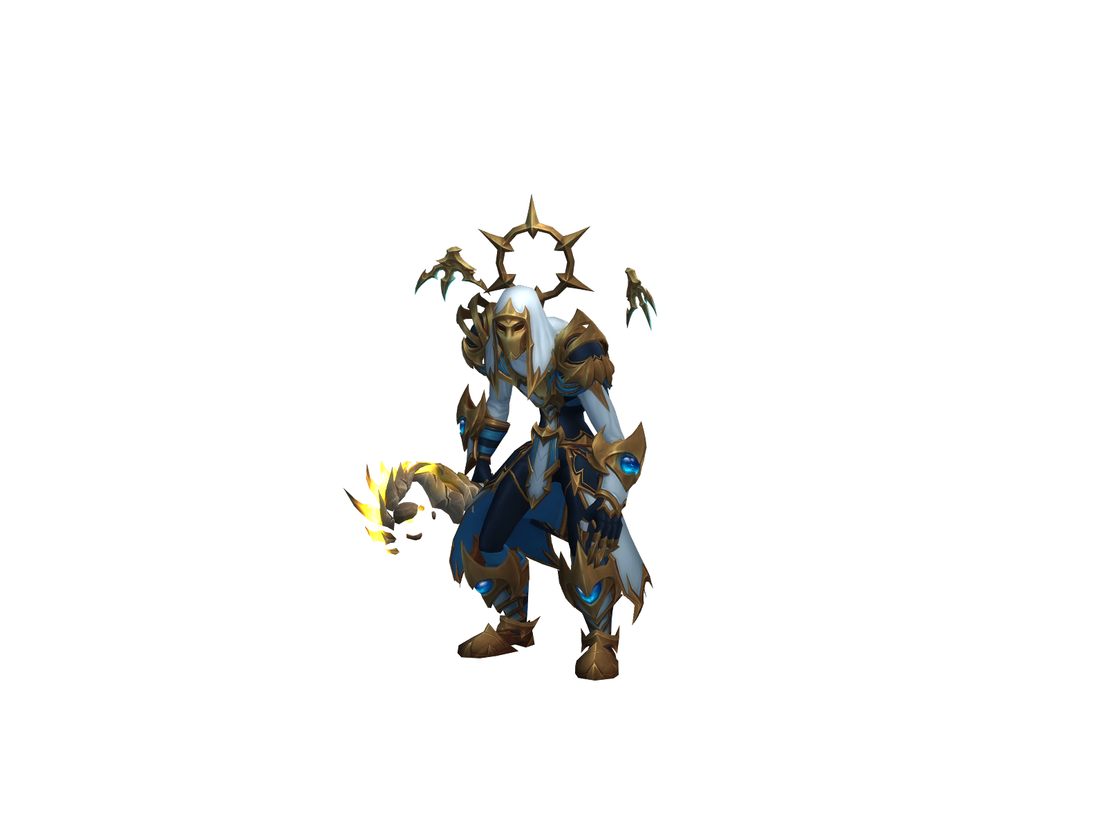 Yux 3D character render