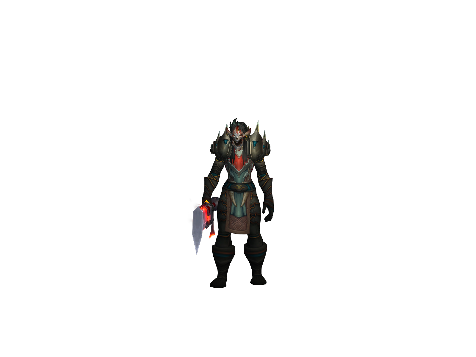 Glorifiedrat 3D character render