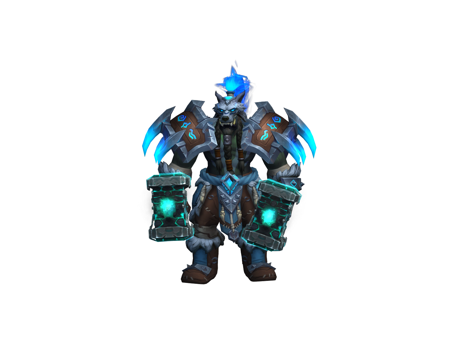 Lôktar 3D character render