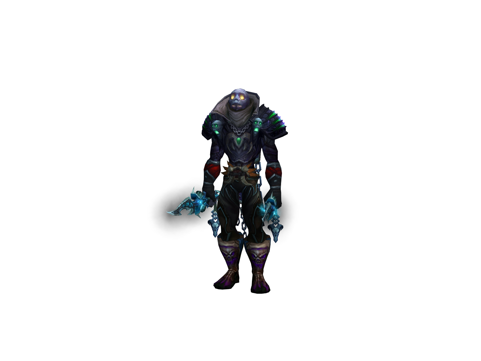 Deadcalling 3D character render