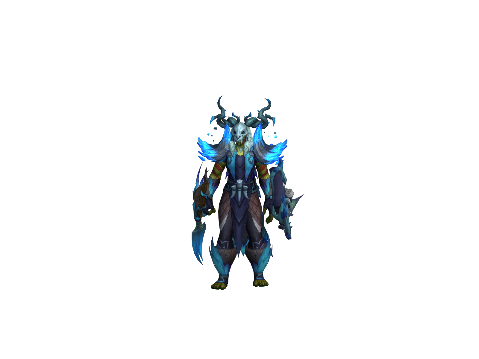 Immolator 3D character render