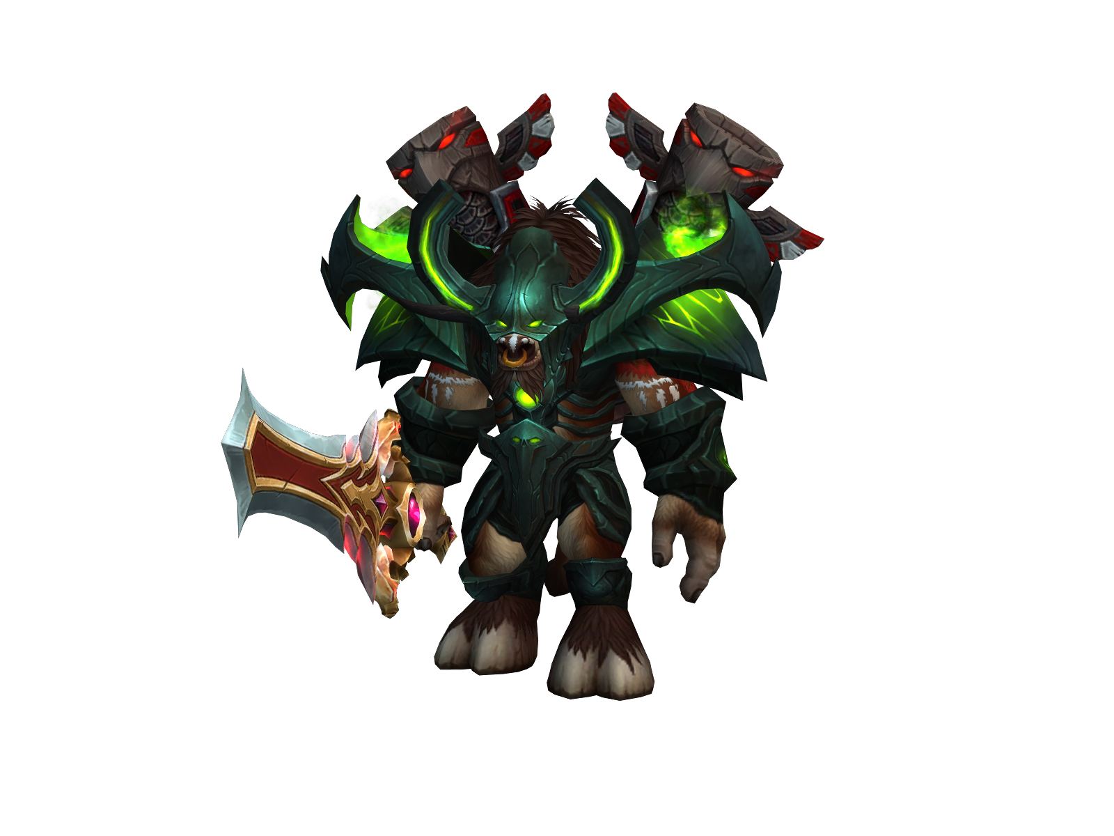 Babinouchka 3D character render