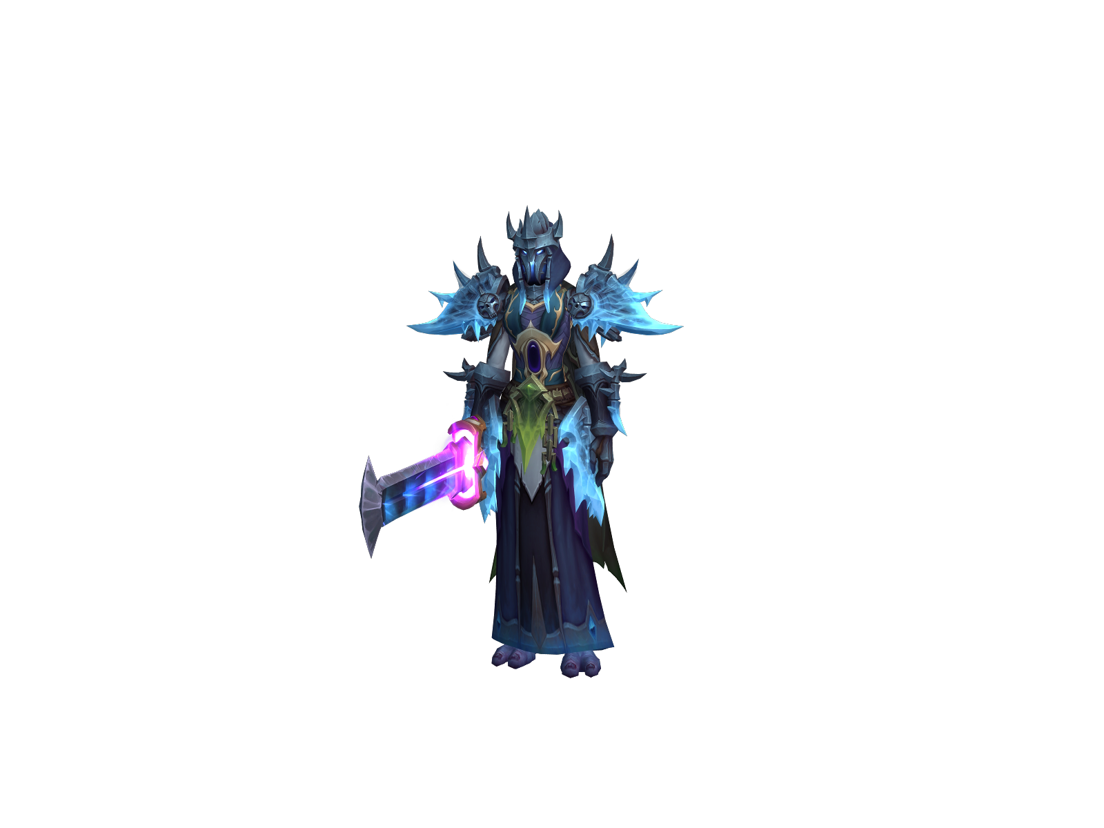 Beruu 3D character render