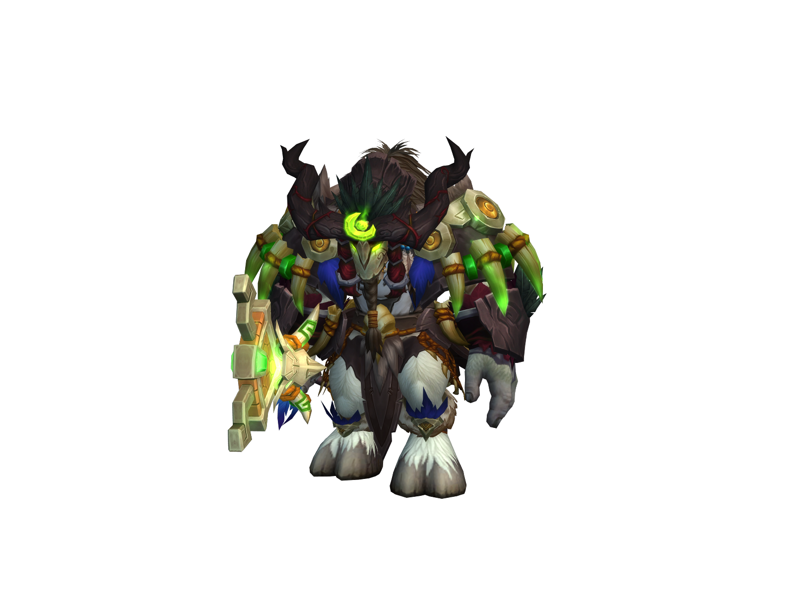 Aberadi 3D character render