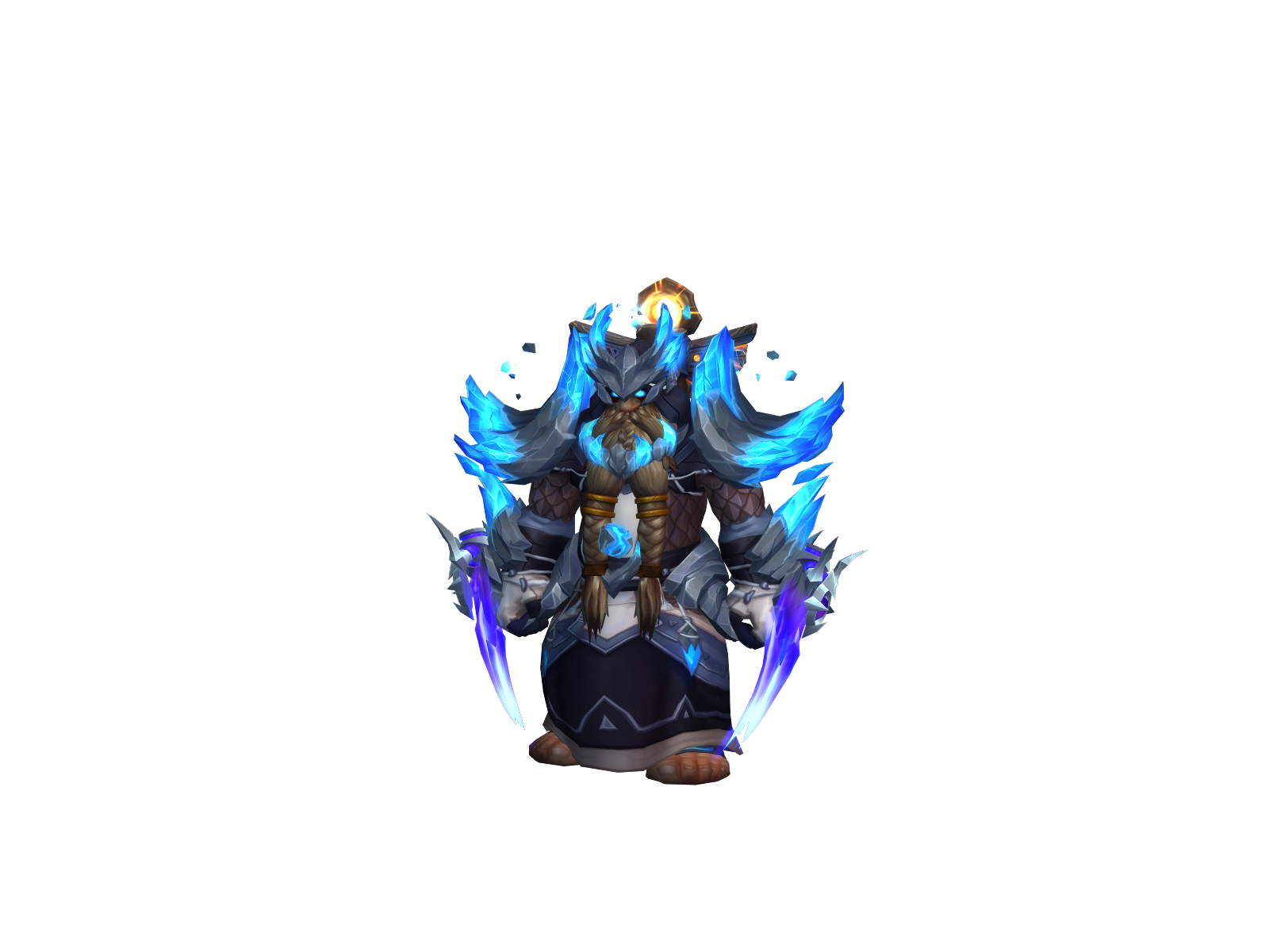 Pýr 3D character render