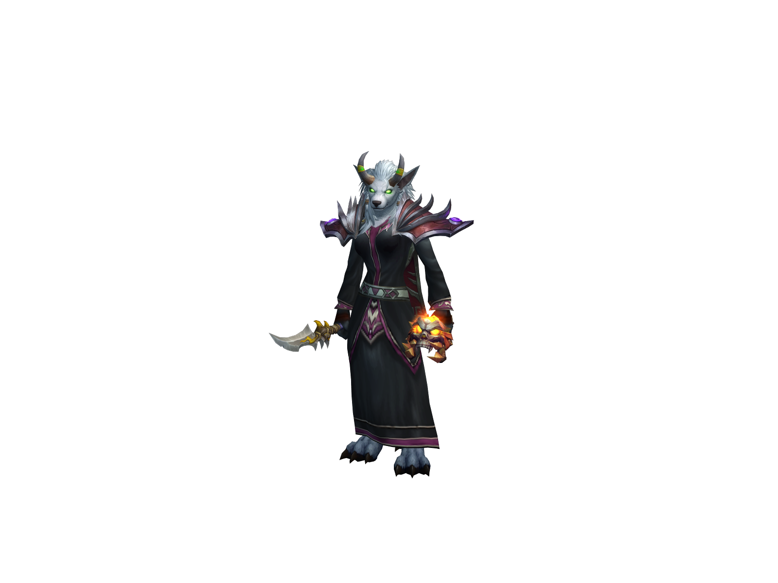 Afhare 3D character render
