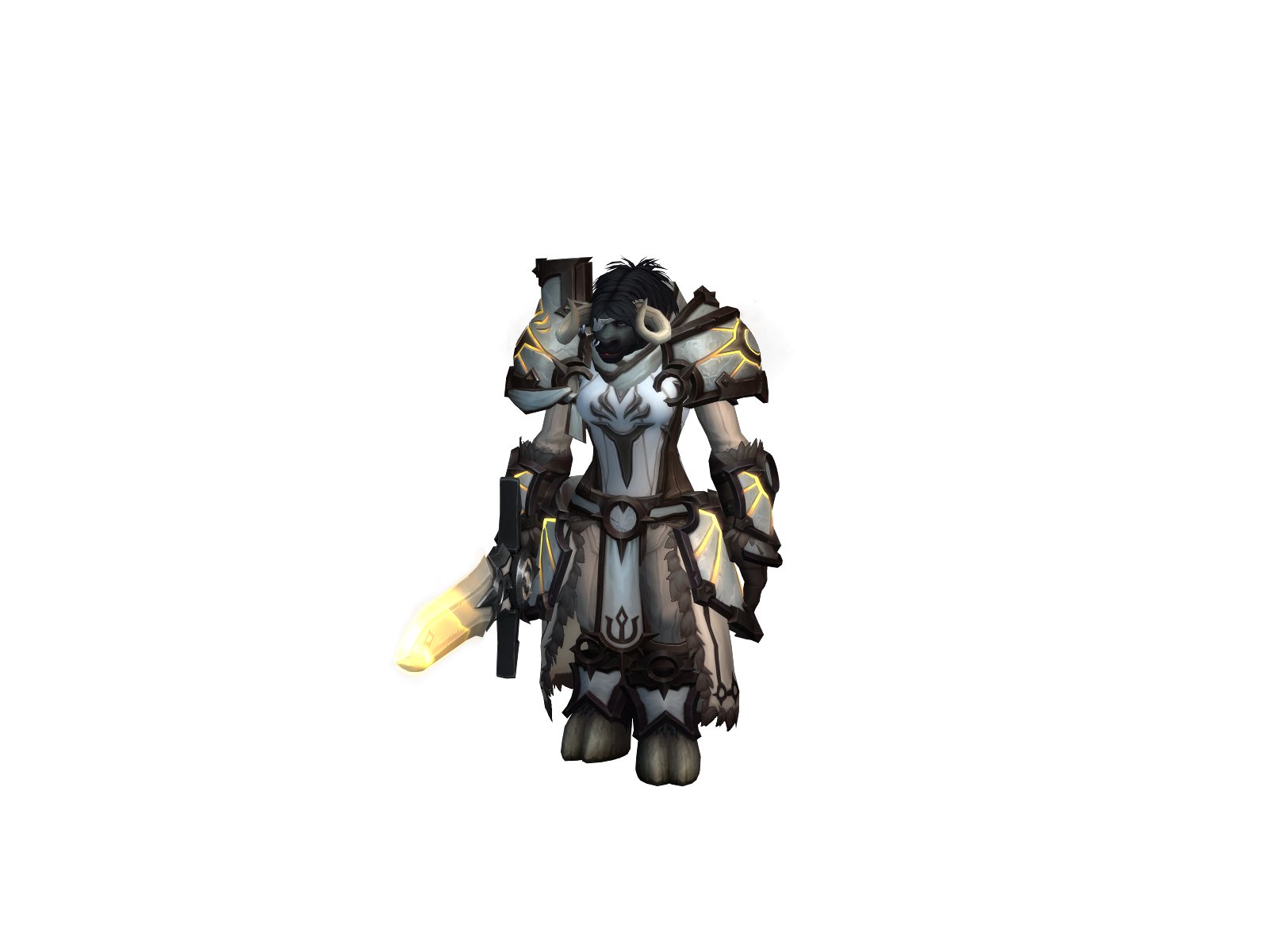 Cowho 3D character render