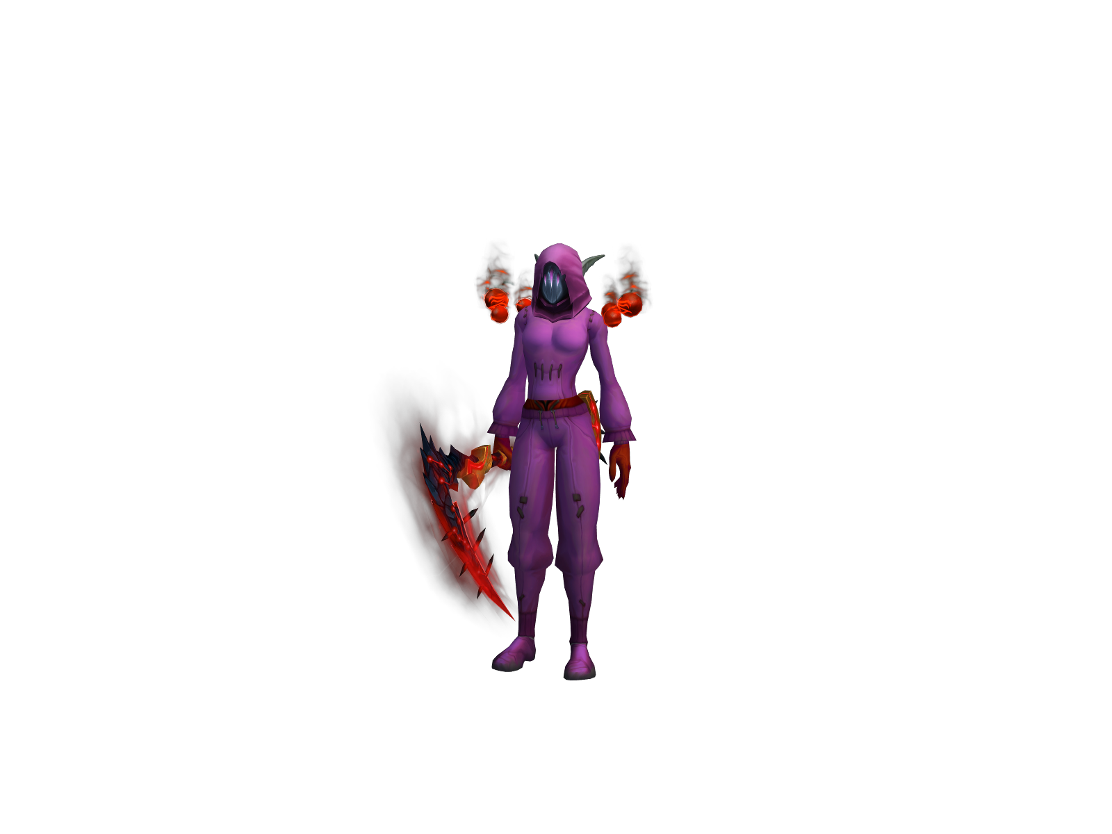 Windcup 3D character render