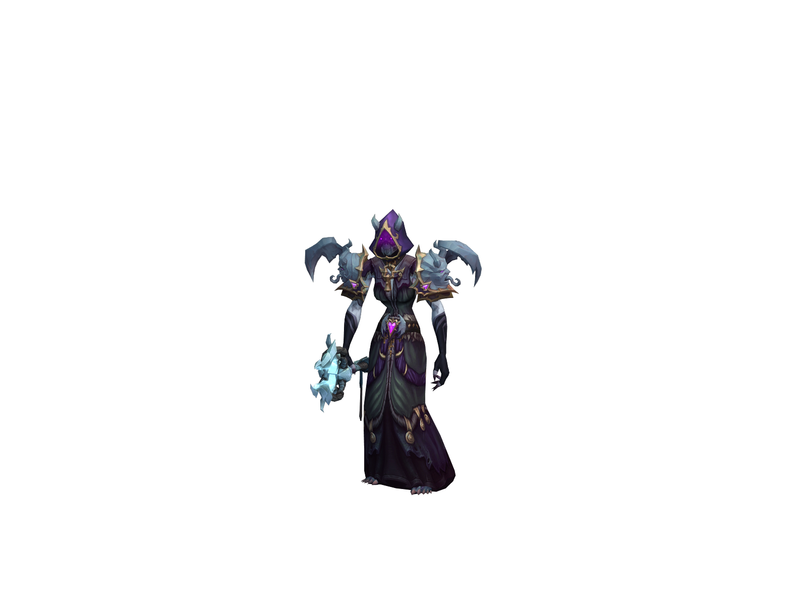 Valtres 3D character render