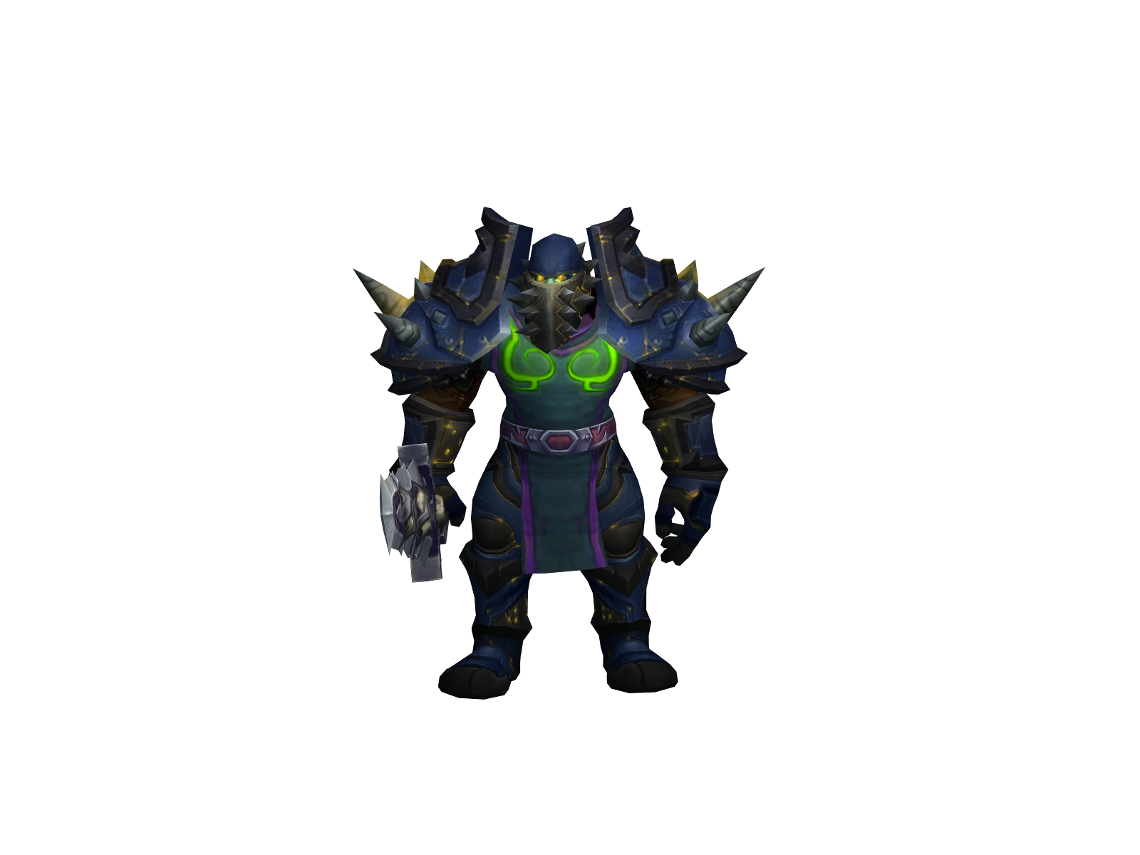 Bajj 3D character render