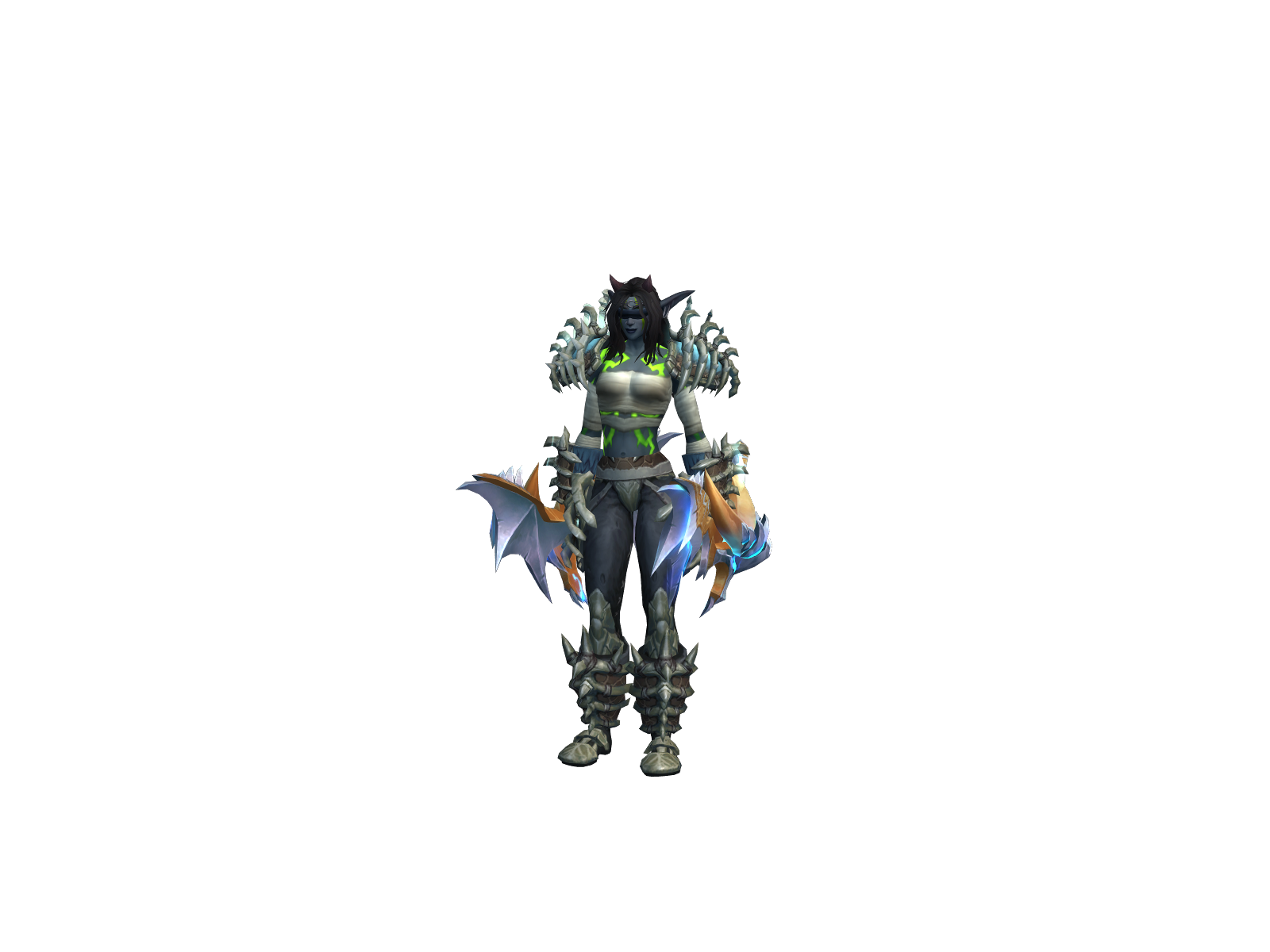 Danglëz 3D character render