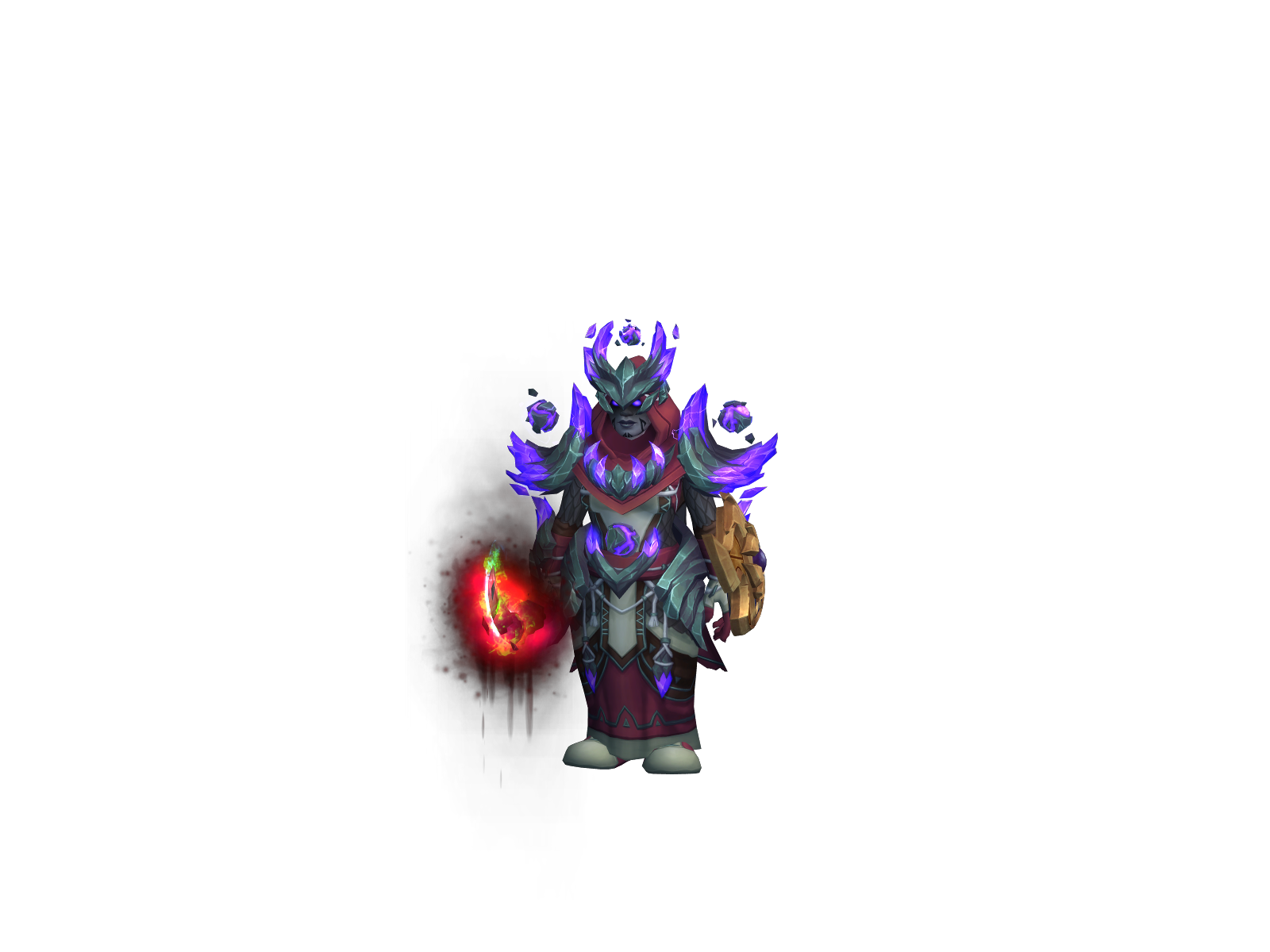 Iblos 3D character render