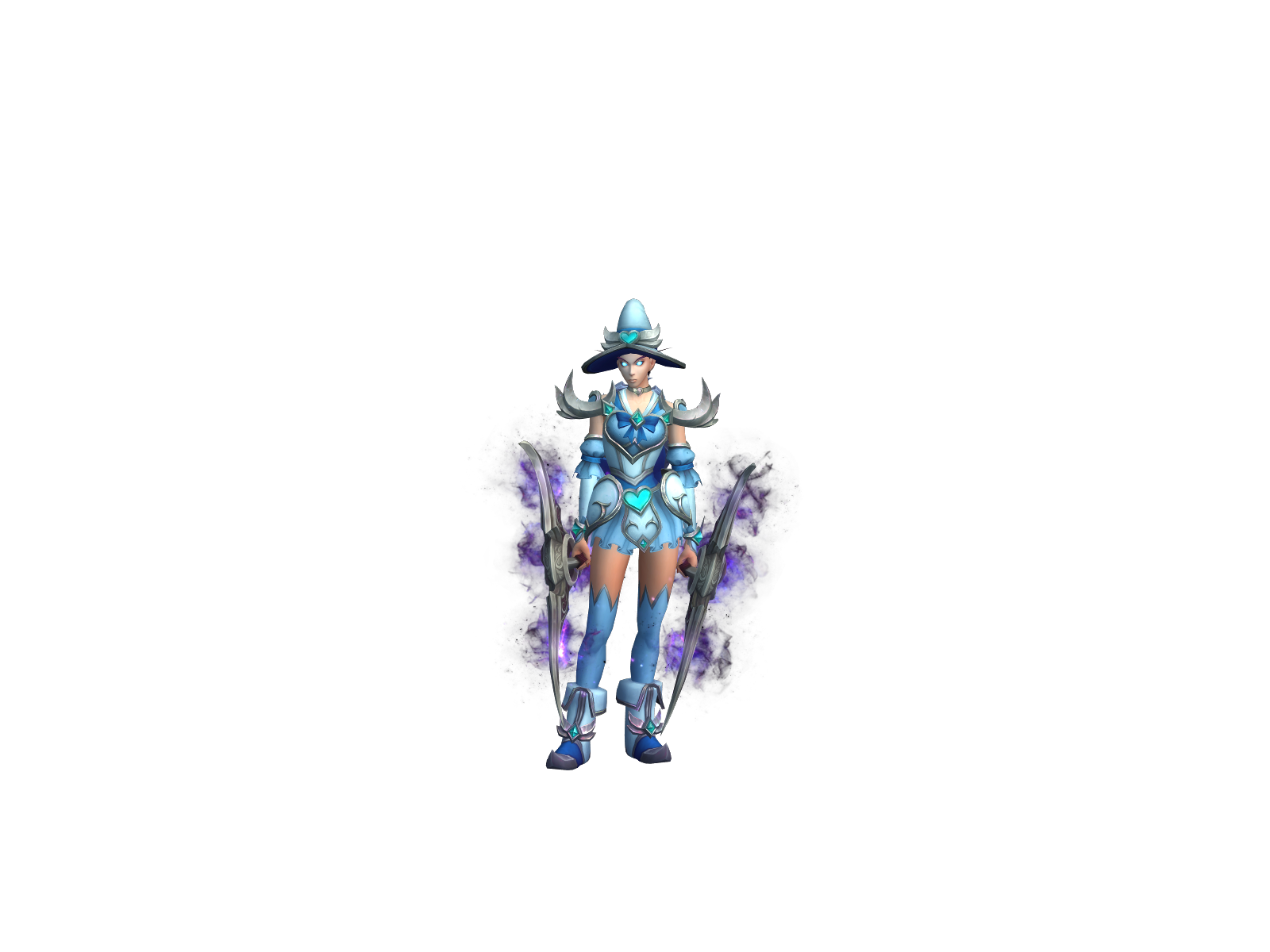 Lessless 3D character render