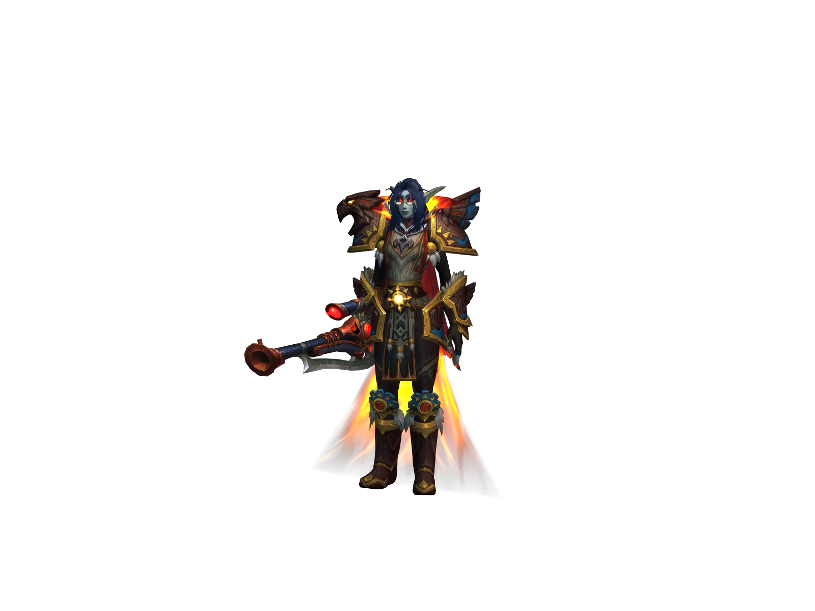 Lilfenirr 3D character render