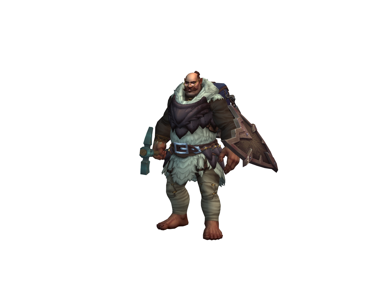 Akuu 3D character render