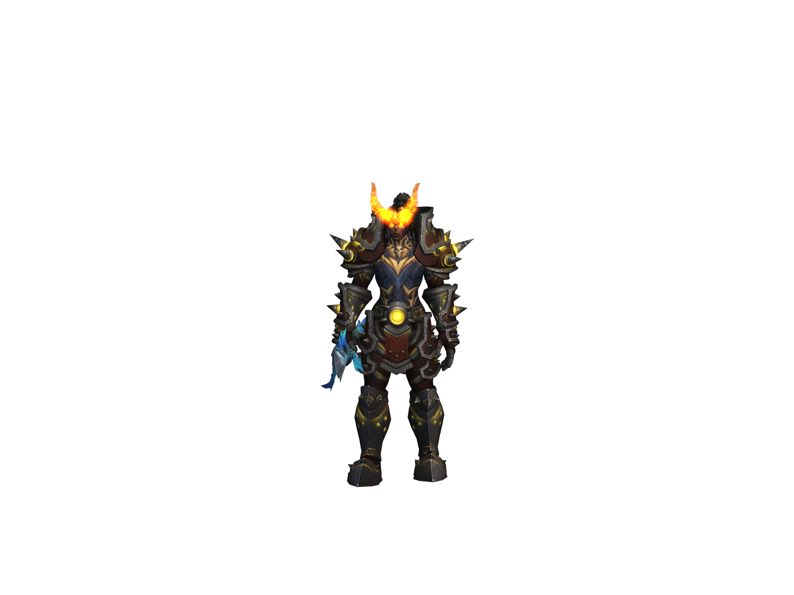Berserkcat 3D character render