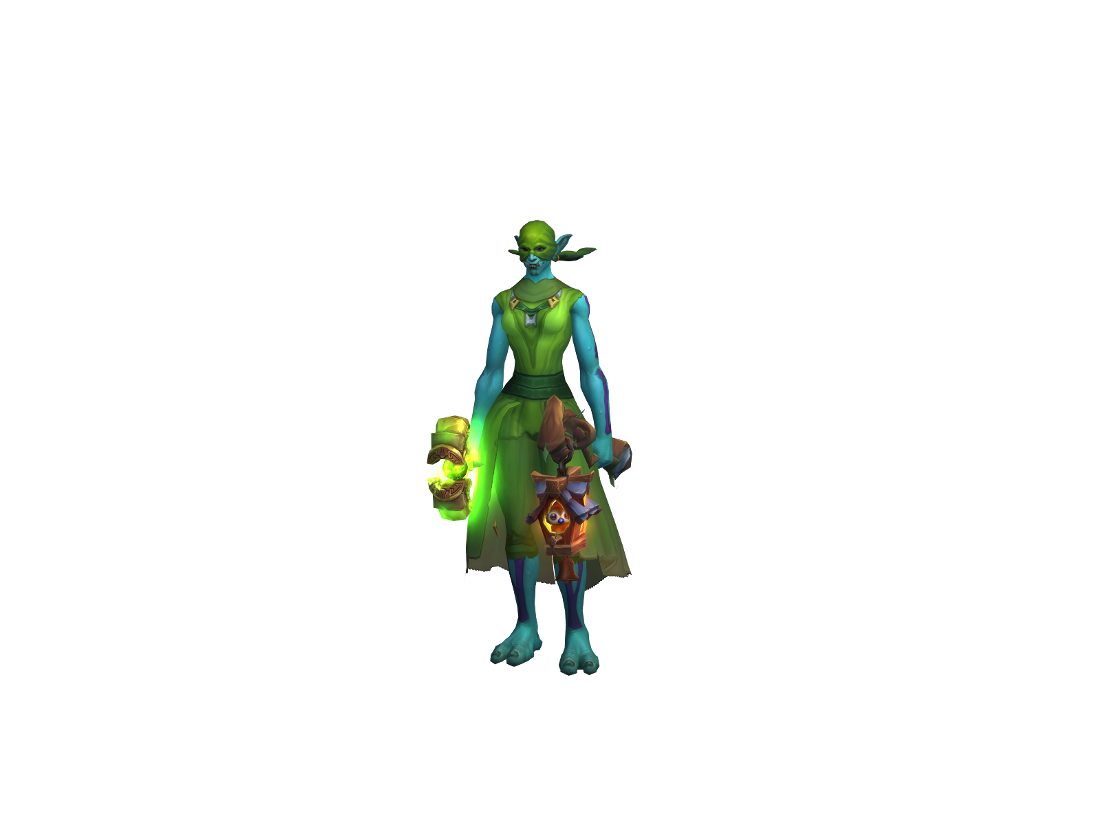 Calmluhdru 3D character render