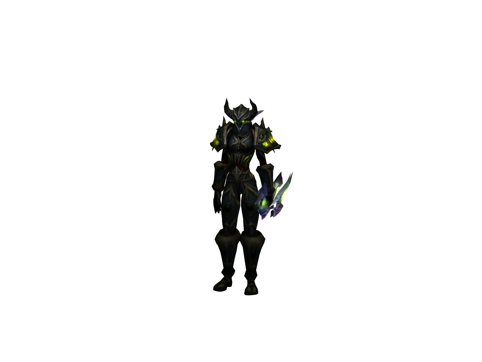 Wraithreaper 3D character render