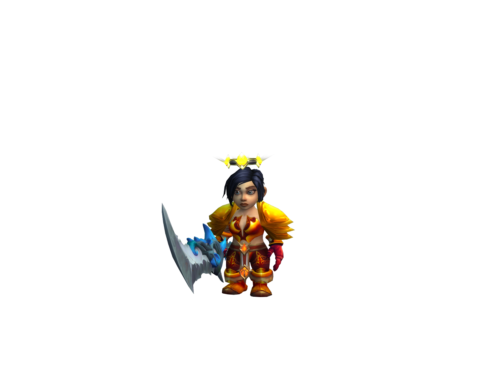 Watchmereck 3D character render