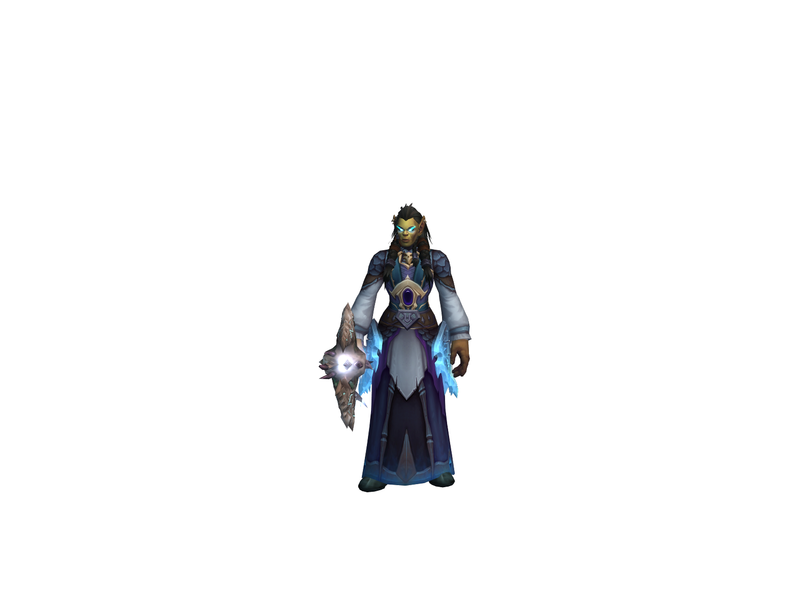 Bu 3D character render